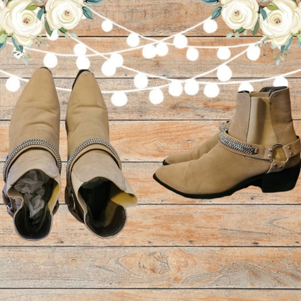 Asos Boots w/ Chains